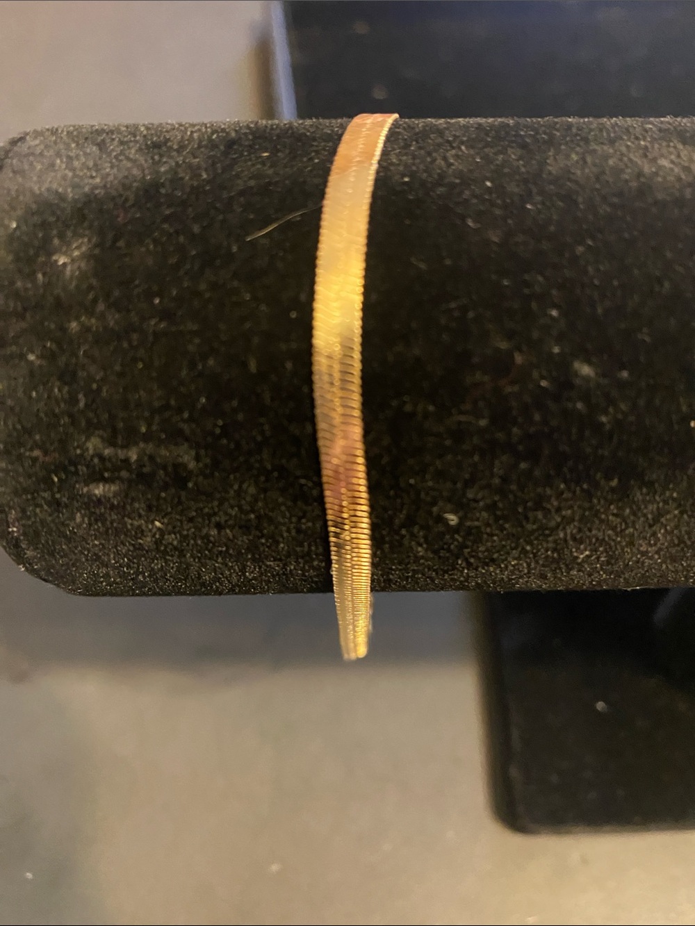 Fashion Jewelry Gold Herringbone Bracelet